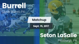 Matchup: Burrell  vs. Seton LaSalle  2017