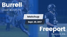 Matchup: Burrell  vs. Freeport  2017