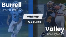 Matchup: Burrell  vs. Valley  2018