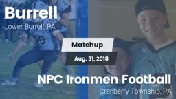 Matchup: Burrell  vs. NPC Ironmen Football 2018
