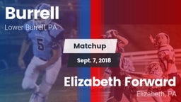 Matchup: Burrell  vs. Elizabeth Forward  2018