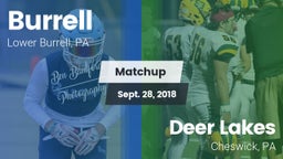 Matchup: Burrell  vs. Deer Lakes  2018