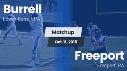 Matchup: Burrell  vs. Freeport  2019