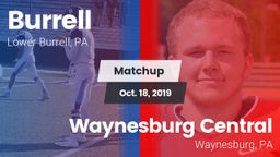 Matchup: Burrell  vs. Waynesburg Central  2019