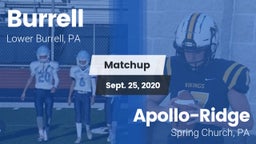 Matchup: Burrell  vs. Apollo-Ridge  2020