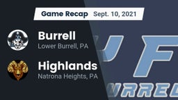 Recap: Burrell  vs. Highlands  2021