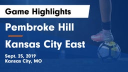 Pembroke Hill  vs Kansas City East Game Highlights - Sept. 25, 2019