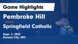 Pembroke Hill  vs Springfield Catholic  Game Highlights - Sept. 2, 2023