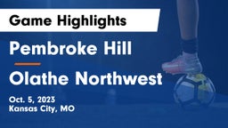 Pembroke Hill  vs Olathe Northwest  Game Highlights - Oct. 5, 2023