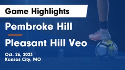 Pembroke Hill  vs Pleasant Hill Veo Game Highlights - Oct. 26, 2023