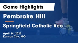 Pembroke Hill  vs Springfield Catholic Veo Game Highlights - April 14, 2023
