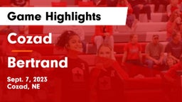 Cozad  vs Bertrand  Game Highlights - Sept. 7, 2023