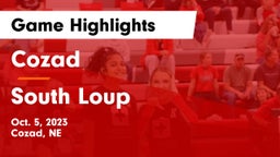 Cozad  vs South Loup  Game Highlights - Oct. 5, 2023