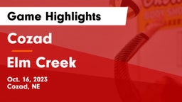 Cozad  vs Elm Creek  Game Highlights - Oct. 16, 2023