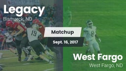 Matchup: Legacy vs. West Fargo  2017