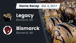 Recap: Legacy  vs. Bismarck  2017