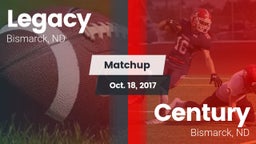 Matchup: Legacy vs. Century  2017