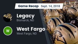Recap: Legacy  vs. West Fargo  2018