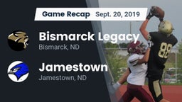 Recap: Bismarck Legacy  vs. Jamestown  2019