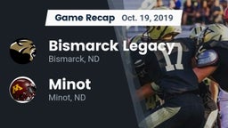 Recap: Bismarck Legacy  vs. Minot  2019