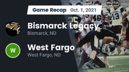 Recap: Bismarck Legacy  vs. West Fargo  2021