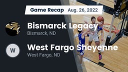 Recap: Bismarck Legacy  vs. West Fargo Sheyenne  2022