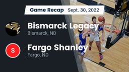 Recap: Bismarck Legacy  vs. Fargo Shanley  2022