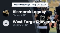 Recap: Bismarck Legacy  vs. West Fargo Sheyenne  2023