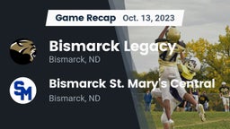 Recap: Bismarck Legacy  vs. Bismarck St. Mary's Central  2023