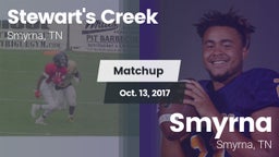 Matchup: Stewarts Creek High vs. Smyrna  2017