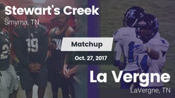 Matchup: Stewarts Creek High vs. La Vergne  2017