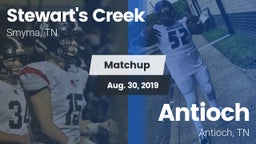 Matchup: Stewarts Creek High vs. Antioch  2019