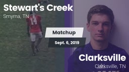 Matchup: Stewarts Creek High vs. Clarksville  2019