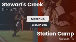 Matchup: Stewarts Creek High vs. Station Camp 2019