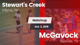 Matchup: Stewarts Creek High vs. McGavock  2019