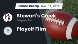 Recap: Stewart's Creek  vs. Playoff Film 2019