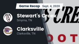 Recap: Stewart's Creek  vs. Clarksville  2020