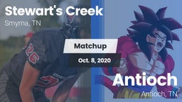 Matchup: Stewarts Creek High vs. Antioch  2020