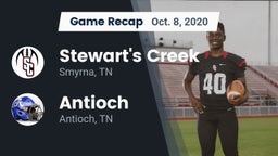 Recap: Stewart's Creek  vs. Antioch  2020