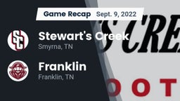 Recap: Stewart's Creek  vs. Franklin  2022