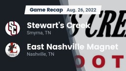 Recap: Stewart's Creek  vs. East Nashville Magnet 2022