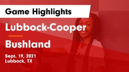 Lubbock-Cooper  vs Bushland  Game Highlights - Sept. 19, 2021
