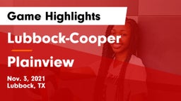 Lubbock-Cooper  vs Plainview  Game Highlights - Nov. 3, 2021