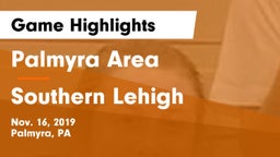 Palmyra Area  vs Southern Lehigh  Game Highlights - Nov. 16, 2019