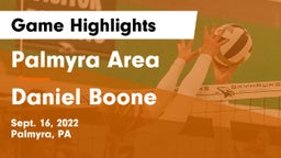 Palmyra Area  vs Daniel Boone  Game Highlights - Sept. 16, 2022