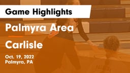 Palmyra Area  vs Carlisle  Game Highlights - Oct. 19, 2022