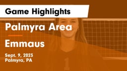 Palmyra Area  vs Emmaus  Game Highlights - Sept. 9, 2023