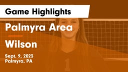 Palmyra Area  vs Wilson  Game Highlights - Sept. 9, 2023