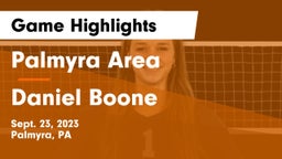 Palmyra Area  vs Daniel Boone  Game Highlights - Sept. 23, 2023