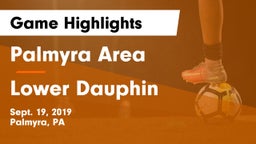 Palmyra Area  vs Lower Dauphin  Game Highlights - Sept. 19, 2019
